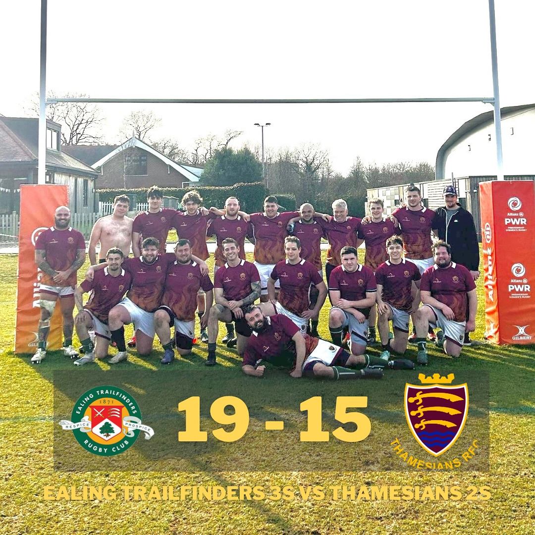Ealing 19 v 15 Thamesians 2nd XV