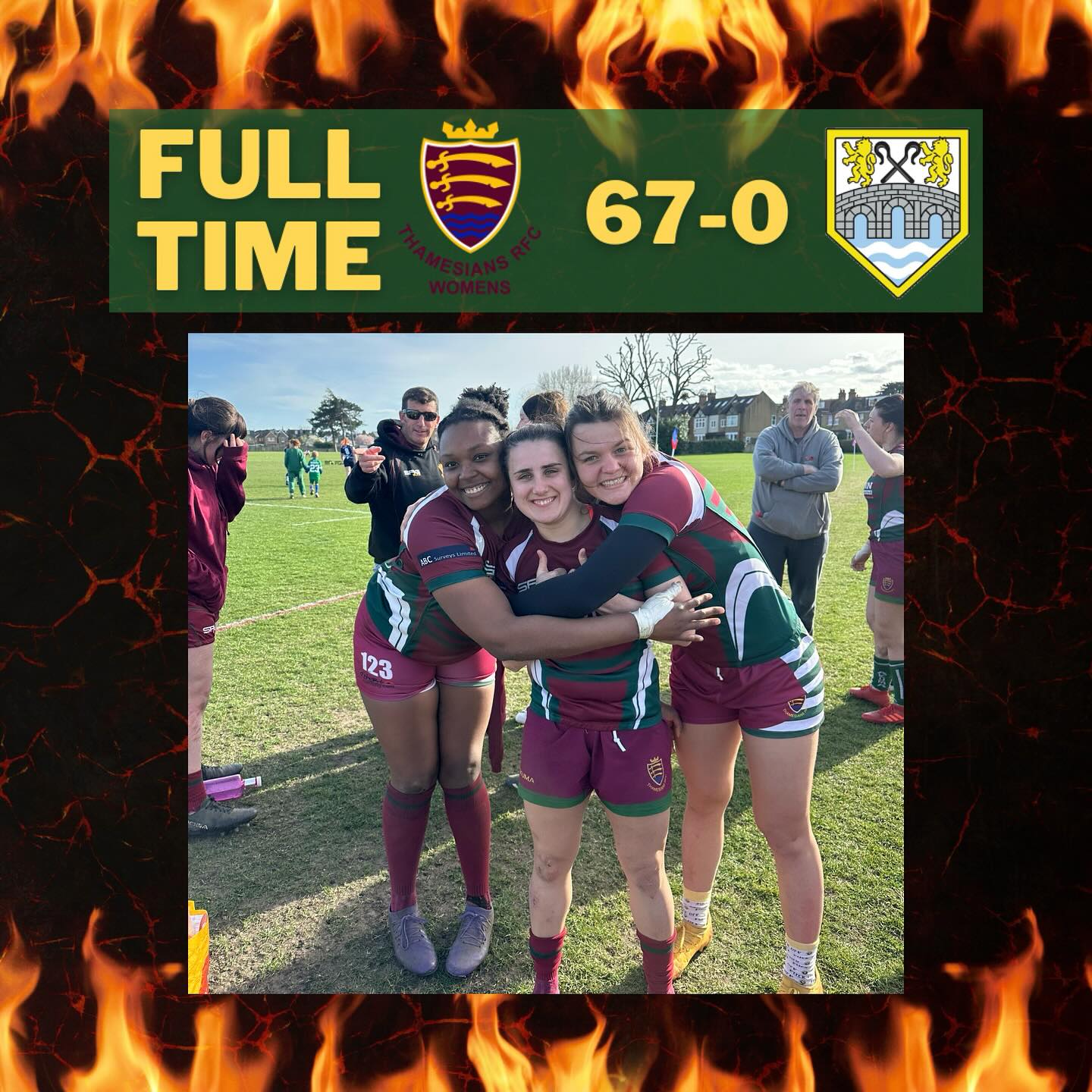 Thamesians Women 67 - 0 Chelmsford