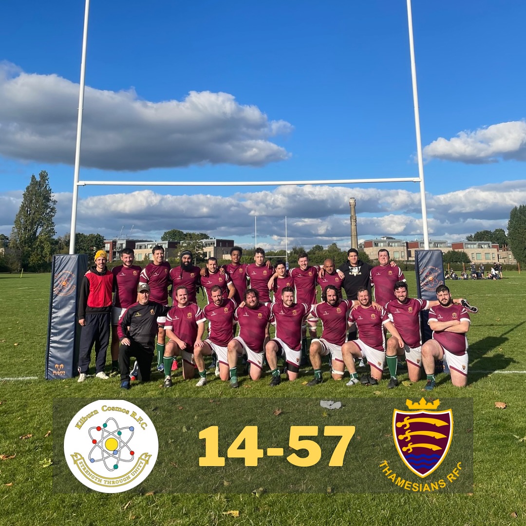 Kilburn Cosmos 14 v 57 Thamesians 1XV